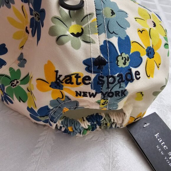 Kate Spade french cream floral Hat! NWT! main image 6